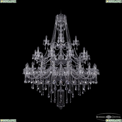 Люстра 1415/20+10+5/530/3d Ni ★Bohemia Ivele Crystal, Никель► — Купить▼