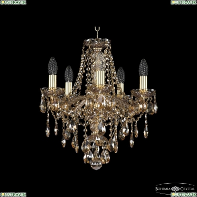 Люстра 1415/5/141 G M721 ★Bohemia Ivele Crystal, Золото► — Купить▼