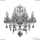 Люстра 1415/8+4/200 Ni K731 ★Bohemia Ivele Crystal, Никель► — Купить▼