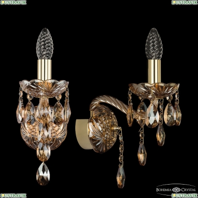 Бра 1415B/1/141 G M721 ★Bohemia Ivele Crystal, Золото► — Купить▼