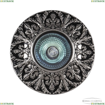 Спот 1790/10/FL NB ★Bohemia Ivele Crystal, Никель чернёный► — Купить▼