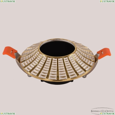 Спот 1790/10/FL NB ★Bohemia Ivele Crystal, Никель чернёный► — Купить▼