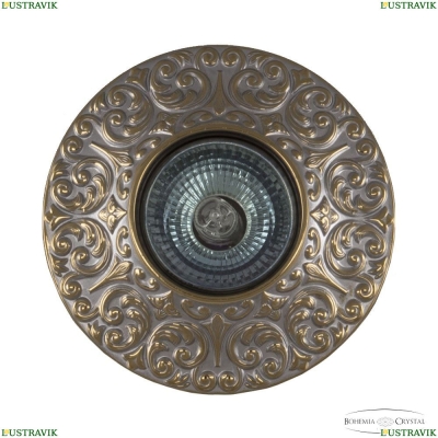 Спот 1790/10/OL GS ★Bohemia Ivele Crystal, Золото серебрёное► — Купить▼