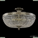 Люстра 19051/45IV GB C1 ★Bohemia Ivele Crystal, Золото чернёное► — Купить▼