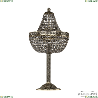 Настольная лампа 19051L6/H/25IV GB R731 ★Bohemia Ivele Crystal, Золото чернёное► — Купить▼