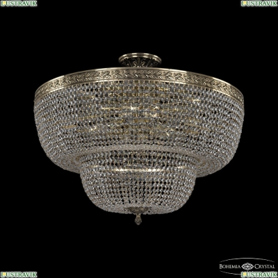 Люстра 19091/70IV GB C1 ★Bohemia Ivele Crystal, Золото чернёное► — Купить▼