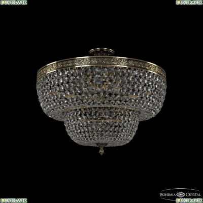 Люстра 19101/60IV GB C1 ★Bohemia Ivele Crystal, Золото чернёное► — Купить▼