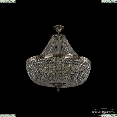 Люстра 19111/H1/80IV GB C1 ★Bohemia Ivele Crystal, Золото чернёное► — Купить▼
