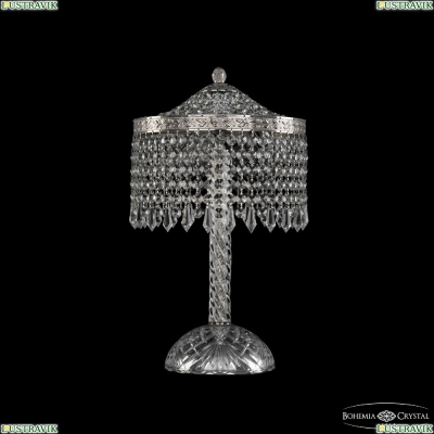 Настольная лампа 19201L4/25IV Ni Drops ★Bohemia Ivele Crystal, Никель► — Купить▼