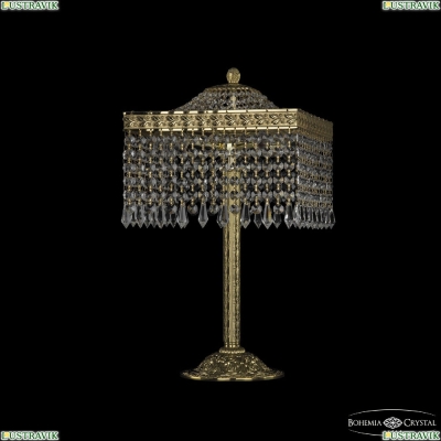 Настольная лампа 19202L6/25IV G Drops ★Bohemia Ivele Crystal, Золото► — Купить▼