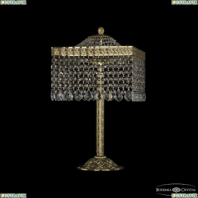 Настольная лампа 19202L6/25IV G Leafs ★Bohemia Ivele Crystal, Золото► — Купить▼