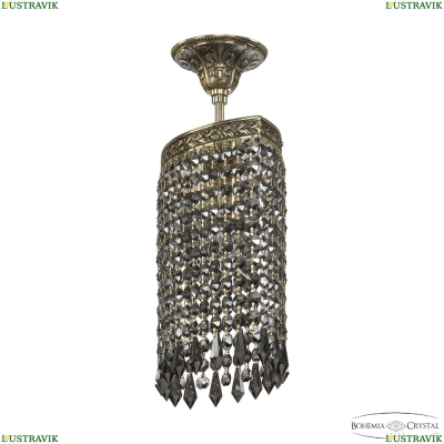 Подвес 19203/25IV GB Drops R781 ★Bohemia Ivele Crystal, Золото чернёное► — Купить▼