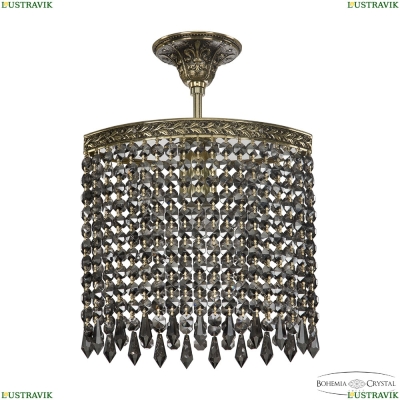 Подвес 19203/25IV GB Drops R781 ★Bohemia Ivele Crystal, Золото чернёное► — Купить▼