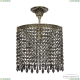 Подвес 19203/25IV GB Drops R781 ★Bohemia Ivele Crystal, Золото чернёное► — Купить▼