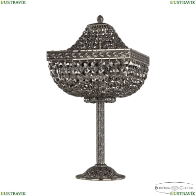 Настольная лампа 19282L6/H/25IV NB R781 ★Bohemia Ivele Crystal, Никель чернёный► — Купить▼