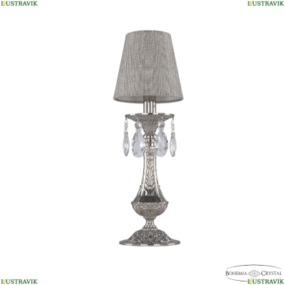 Настольная лампа 71100L/1 Ni ST2 ★Bohemia Ivele Crystal, Никель► — Купить▼