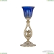 Настольная лампа 71400L/15 GW P2 Clear-Blue/H-1K FA1S ★Bohemia Ivele Crystal, Золото белёное► — Купить▼