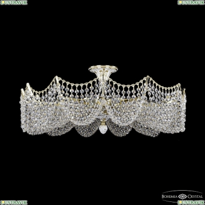 Люстра 77181/67 GW ★Bohemia Ivele Crystal, Золото белёное► — Купить▼