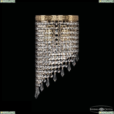 Бра 83401BL/18IV-34 G Drops ★Bohemia Ivele Crystal, Золото► — Купить▼