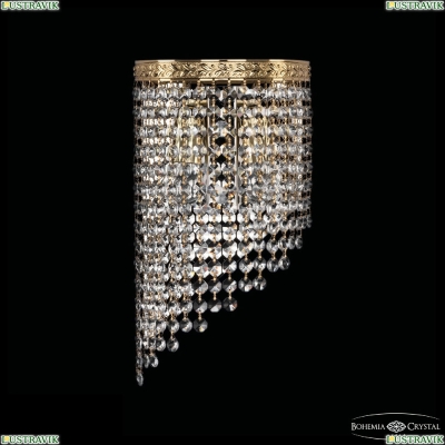 Бра 83401BL/18IV-34 G R ★Bohemia Ivele Crystal, Золото► — Купить▼