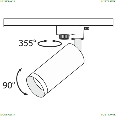 Светильник TR004-1-GU10-MG ★Maytoni, 1 x 50Вт☀, Золото► — Купить▼