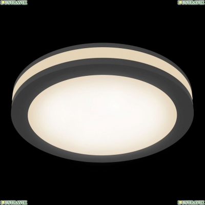 Светильник DL303-L12B4K ★Maytoni, 1 x 12Вт☀, Черный► — Купить▼