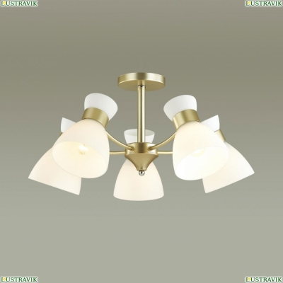 Люстра 4535/5C ★Lumion, 5 x 60Вт☀, Золото► — Купить▼