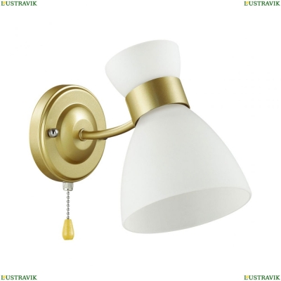 Бра 4535/1W ★Lumion, 1 x 60Вт☀, Золото► — Купить▼