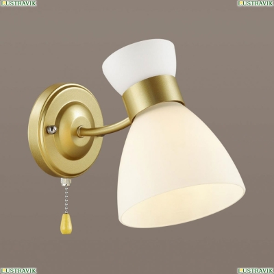 Бра 4535/1W ★Lumion, 1 x 60Вт☀, Золото► — Купить▼