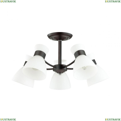 Люстра 4534/5C ★Lumion, 5 x 60Вт☀, Черный► — Купить▼