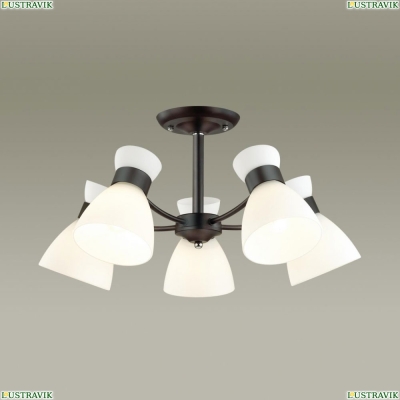 Люстра 4534/5C ★Lumion, 5 x 60Вт☀, Черный► — Купить▼