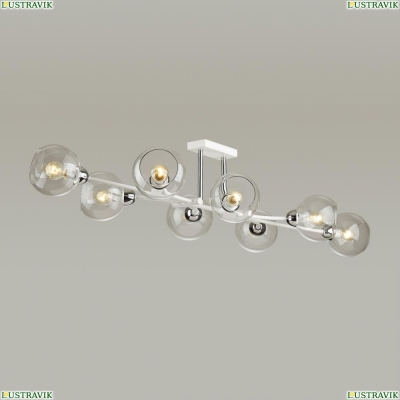 Люстра 4517/8C ★Lumion, 8 x 40Вт☀, Белый► — Купить▼