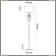 Торшер 4516/1F ★Lumion, 1 x 60Вт☀, Черный► — Купить▼