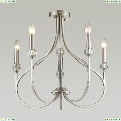 Люстра 4495/5C ★Lumion, 5 x 60Вт☀, Никель► — Купить▼