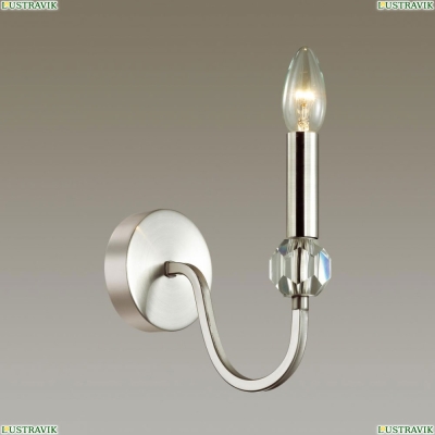 Бра 4495/1W ★Lumion, 1 x 60Вт☀, Никель► — Купить▼