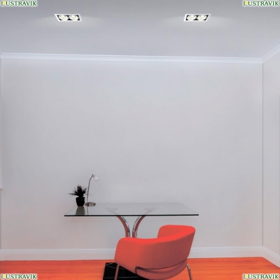 ★ Встраиваемый светильник Spot 358441 Novotech Gesso — купить в интернет магазине ЛЮСТРАВИК ☀