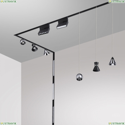 ★ Трековый светильник 12W 4000К для магнитного шинопровода Shino 358414 Novotech SHINO — купить в интернет магазине ЛЮСТРАВИК ☀