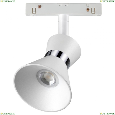 ★ Трековый светильник 10W 4000К для магнитного шинопровода Shino 358399 Novotech SHINO — купить в интернет магазине ЛЮСТРАВИК ☀
