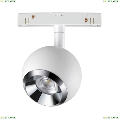 ★ Трековый светильник 10W 4000К для магнитного шинопровода Shino 358394 Novotech SHINO — купить в интернет магазине ЛЮСТРАВИК ☀
