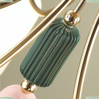 Люстра 4861/7C ★Odeon Light, 7 x 40Вт☀, Золото► — Купить▼