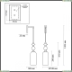Бра 4861/1WA ★Odeon Light, 1 x 40Вт☀, Золото► — Купить▼
