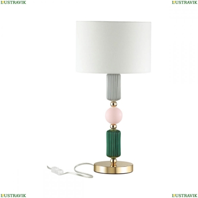 Настольная лампа 4861/1T ★Odeon Light, 1 x 60Вт☀, Золото► — Купить▼