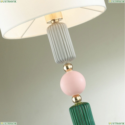 Настольная лампа 4861/1T ★Odeon Light, 1 x 60Вт☀, Золото► — Купить▼