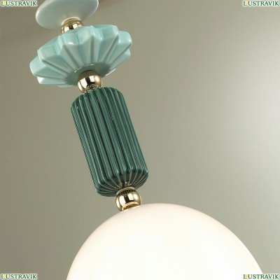Подвес 4861/1C ★Odeon Light, 1 x 40Вт☀, Золото► — Купить▼