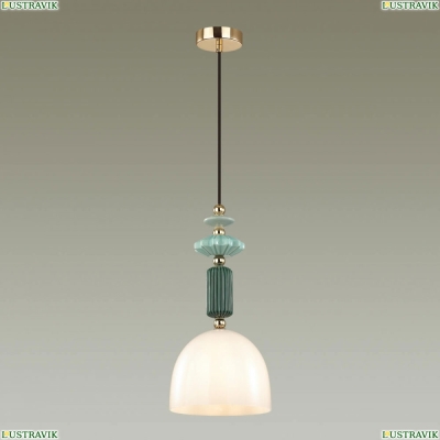 Подвес 4861/1C ★Odeon Light, 1 x 40Вт☀, Золото► — Купить▼