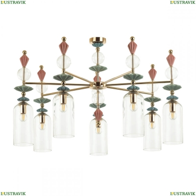 Люстра 4855/7C ★Odeon Light, 7 x 40Вт☀, Золото► — Купить▼