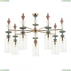 Люстра 4855/7C ★Odeon Light, 7 x 40Вт☀, Золото► — Купить▼