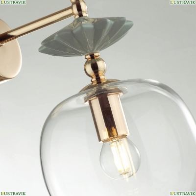 Бра 4855/1WB ★Odeon Light, 1 x 40Вт☀, Золото► — Купить▼