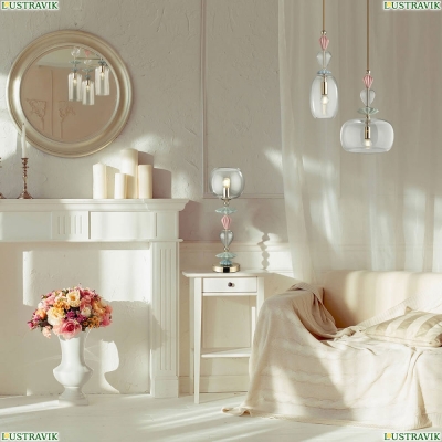 Настольная лампа 4855/1T ★Odeon Light, 1 x 40Вт☀, Золото► — Купить▼