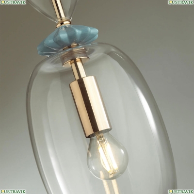 Подвес 4855/1B ★Odeon Light, 1 x 40Вт☀, Золото► — Купить▼